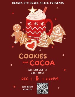 cookies and cocoa